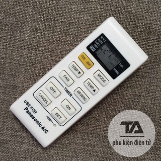Điều khiển điều hòa Panasonic┃Remote máy lạnh Panasonic