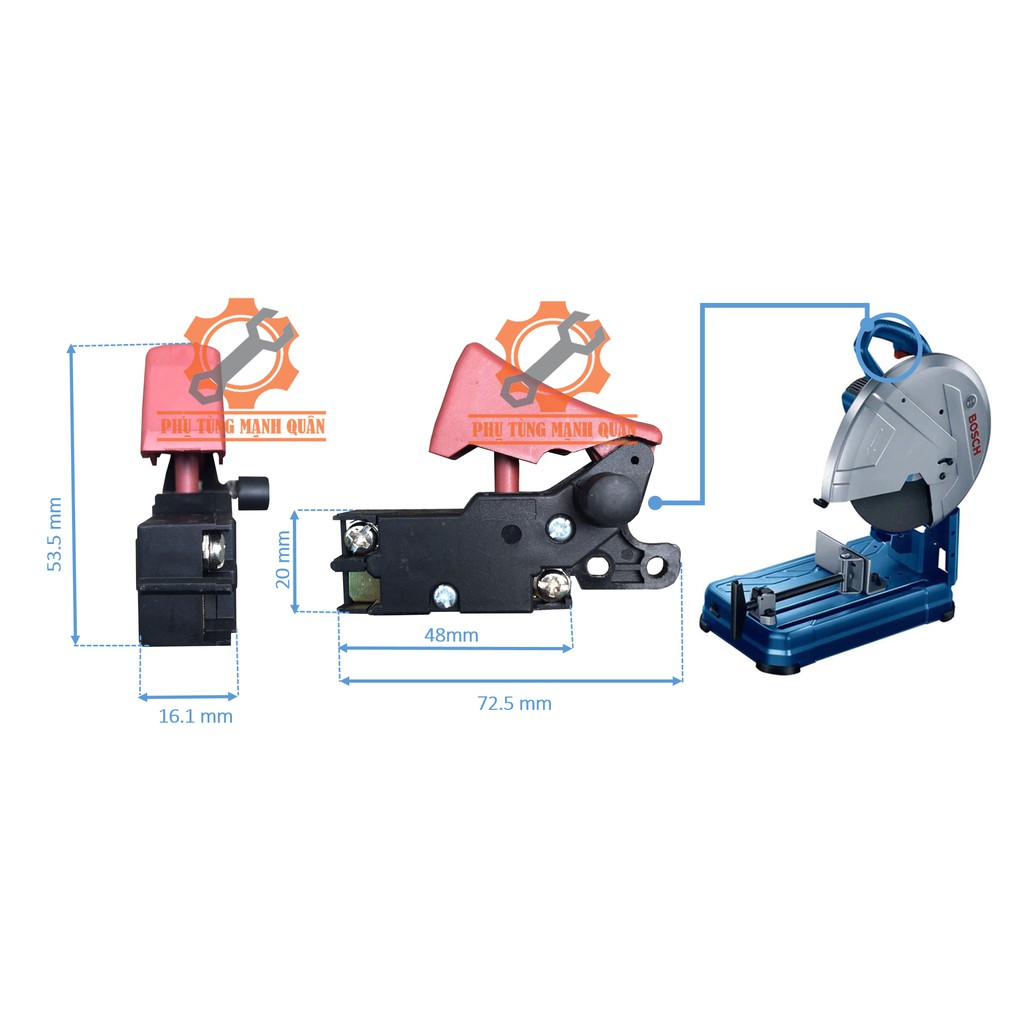 công tắc máy cắt sắt BOSCHH