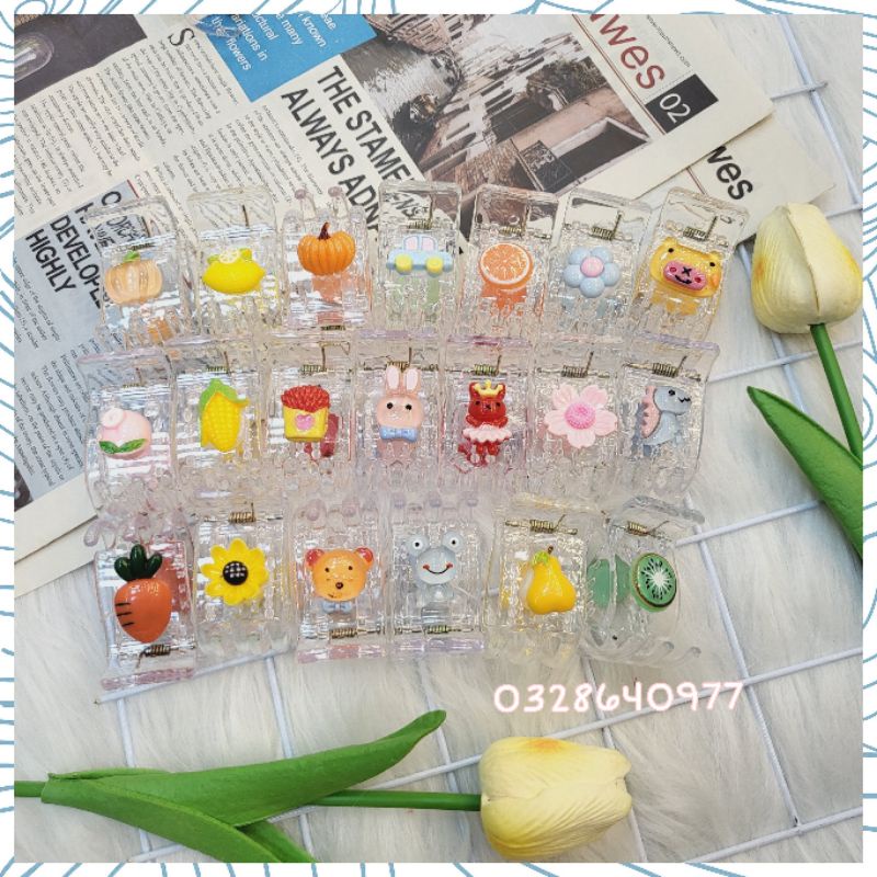[ GIÁ SIÊU RẺ ] KẸP CÀNG CUA 3R 5R CHIBI