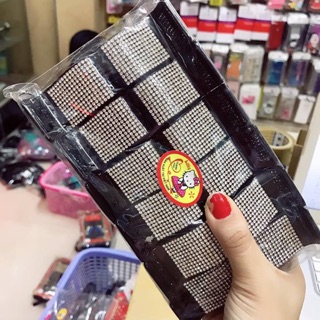 Kẹp càng cua 5 răng hột xoàn chiếu chiếu