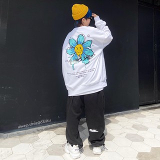 [ÁO NỈ TAY DÀI] ALWAYS SMILE