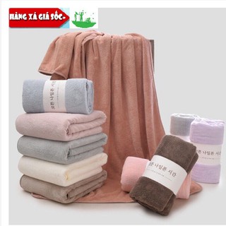 KHĂN TẮM KHỔ TO 70X140CM, 50x100CM KHĂN CUỘN XUẤT HÀN QUỐC