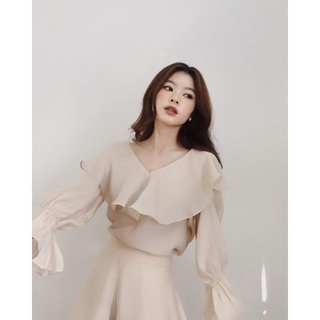 Set Áo Lụa Đũi Khoét Vai + Quần short Chất Taffa