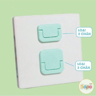 Nút Bịt Ổ Điện Cao Cấp Loại 2 Chân,3 Chân Nhỏ Gọn Chống Giật An Toàn Cho Bé
