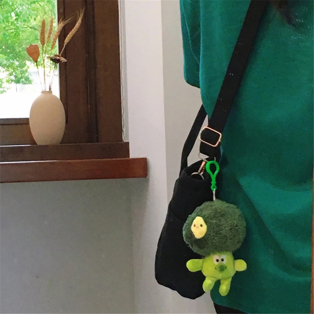 Móc Chìa Khóa Hình Rau Củ Quả Màu Xanh Lá Sáng Tạo Dễ Thương