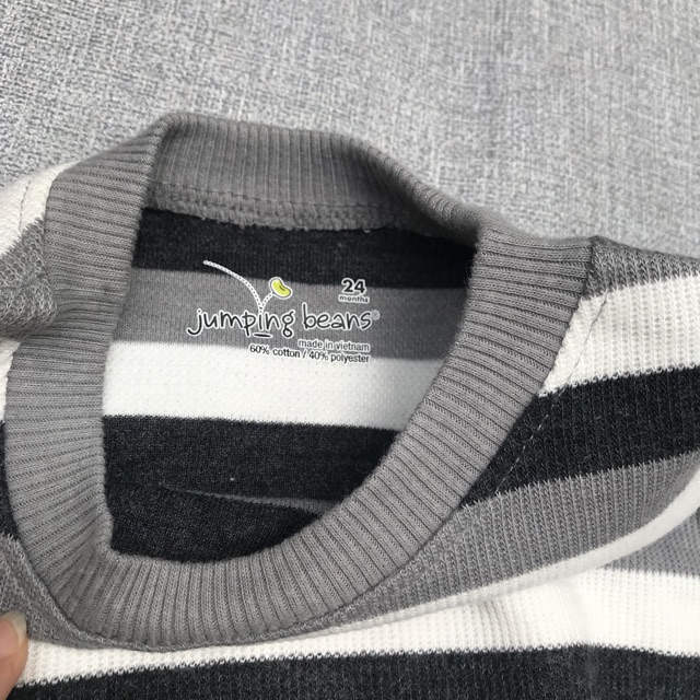 Áo jumping xuất dư tay dài 18m-8y