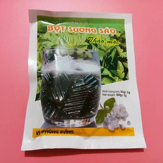 Bột sương sáo  trắng - đen 50gram