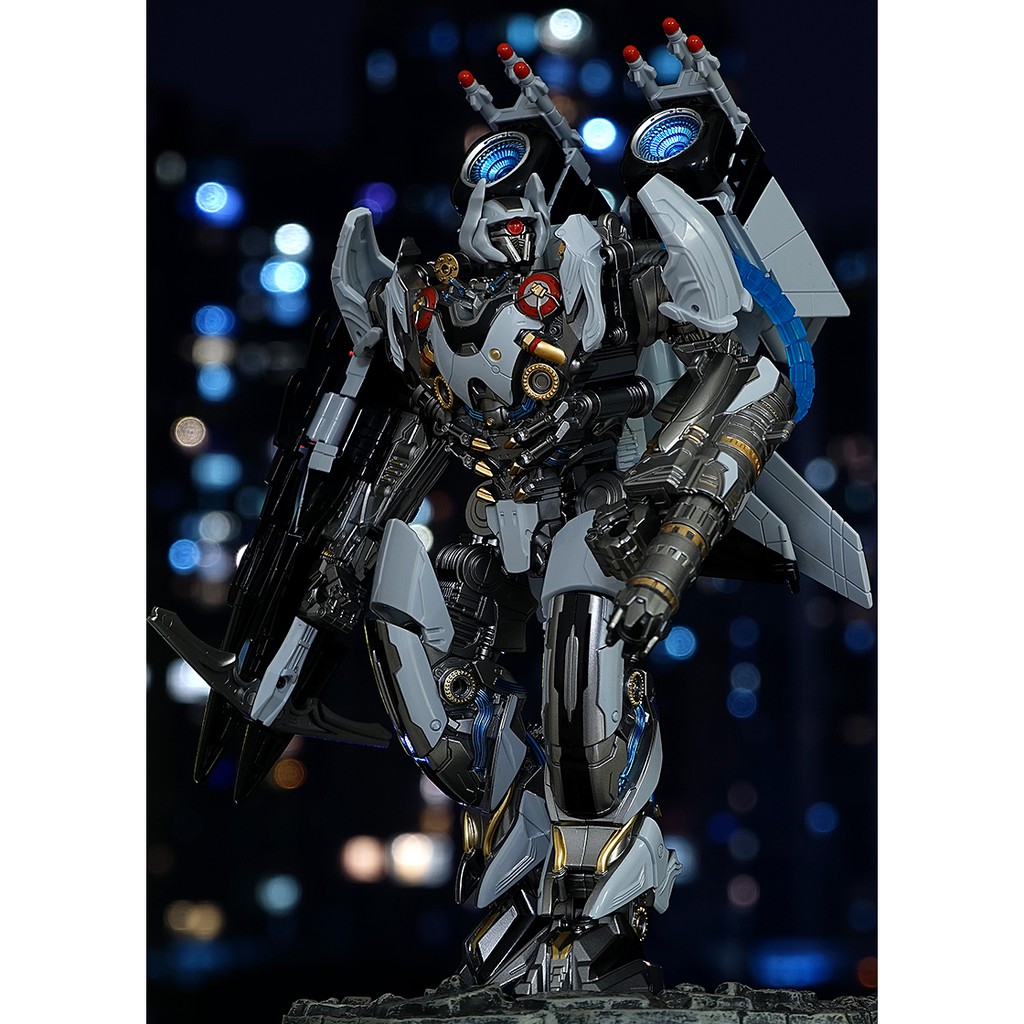 Đồ chơi người máy rô bốt Black MambaTransformers BMB Nitro Zeus LS01 LS-01 LS 01 Mô hình lắp ghép biến hình