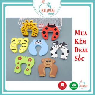 🌟FreeShip🌟Miếng Xốp Chặn Cửa Chống Kẹt Tay Hình Thú An toàn cho bé - Xốp chặn cửa tránh kẹp tay cho bé