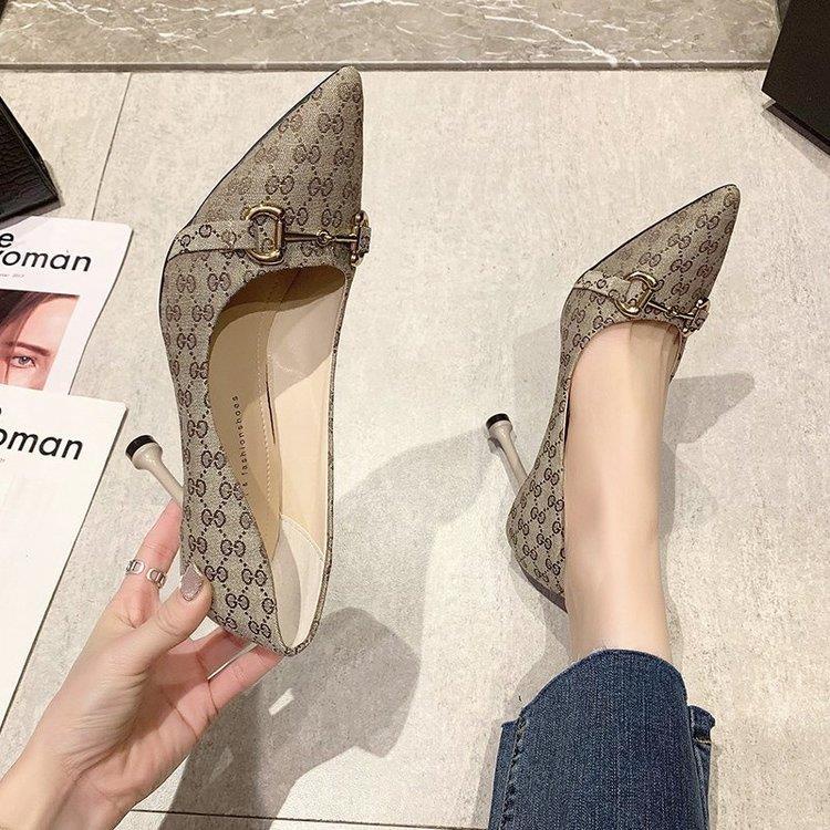 Giày Cao Gót Mũi Nhọn Thời Trang Thanh Lịch Dành Cho Nữ