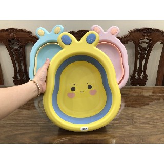 Chậu Rửa Mặt Gấp Gọn Hình Thỏ Đáng Yêu Cho Bé