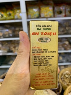 Cồn xoa bóp đa dụng AN TRIỆU