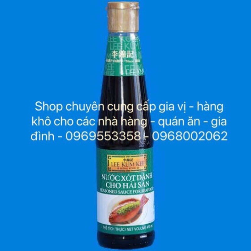 [FREESHIP - GIÁ SỈ] NƯỚC XỐT DÀNH CHO HẢI SẢN - SỐT HẤP CÁ LEE KUM KEE 410ML