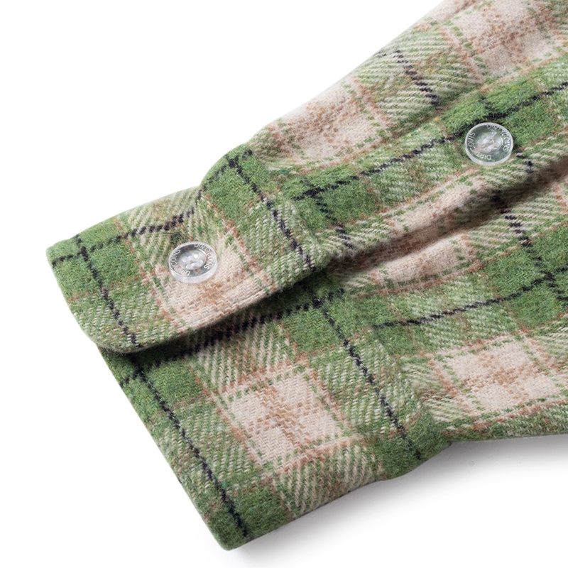 Áo DirtyCoins Love Flannel Jacket - Green