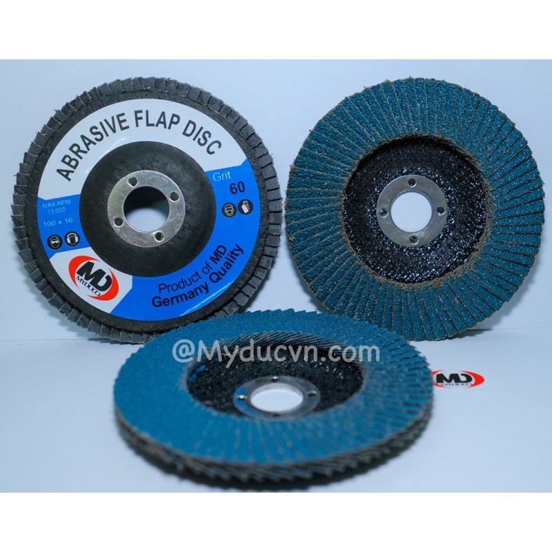 10 Nhám Xếp Xanh MD dùng cho inox chuyên nghiệp