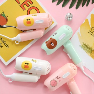 [Hàng mới về] Máy sấy tóc mini trang trí họa tiết hoạt hình dễ thương