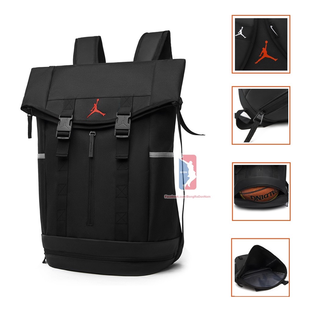 Balo Bóng Rổ Jordan - Bản Đặc Biệt - Ngăn đựng giày bóng riêng