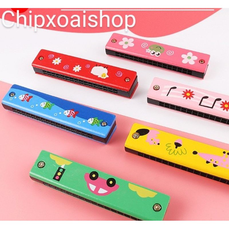 MangoPlus_Kèn Gỗ Harmonica Luyện Thổi Âm Sắc Cho BéMangoPlus