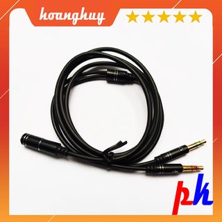 Jack chia audio và mic songful [1.1 mét]