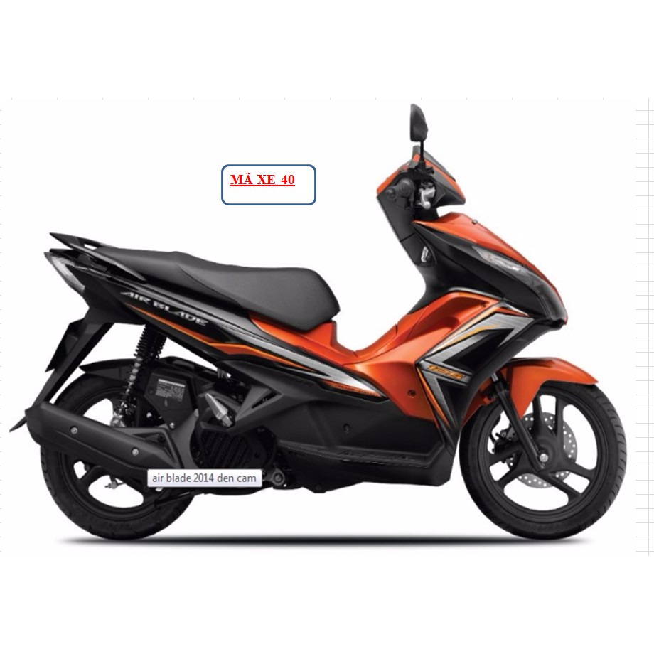 Bộ nhựa Air Blade đời 2014 phiên bản cao cấp