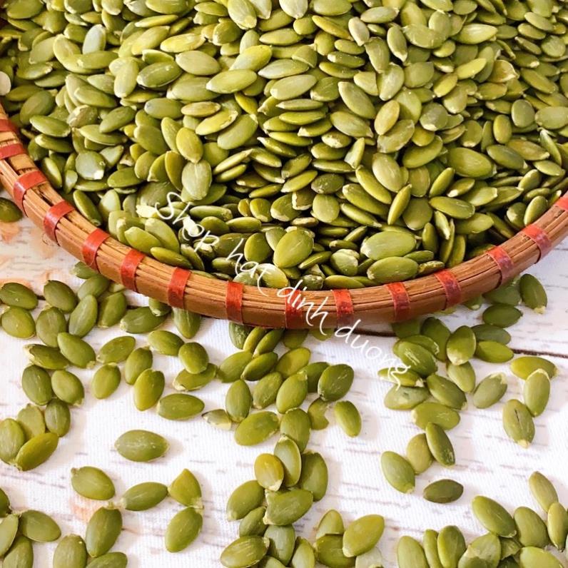 Nhân hạt bí xanh sấy chín nguyên vị 500g