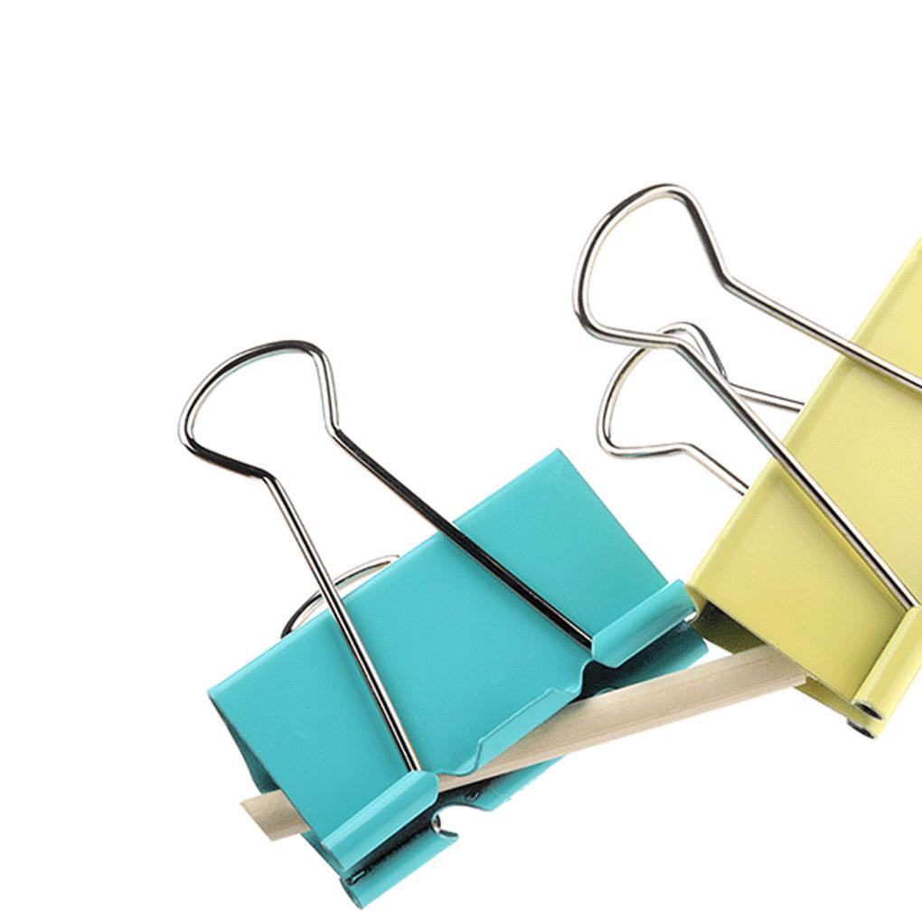 Set 60 Kẹp Giấy 15mm Nhiều Màu Tiện Lợi