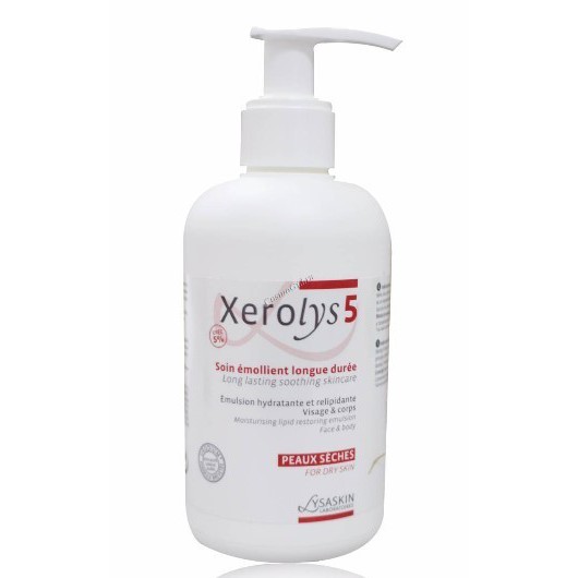 Kem dưỡng ẩm cho da khô, da lão hóa Xerolys 5 Soin Emollient Longue Duree - 200ml