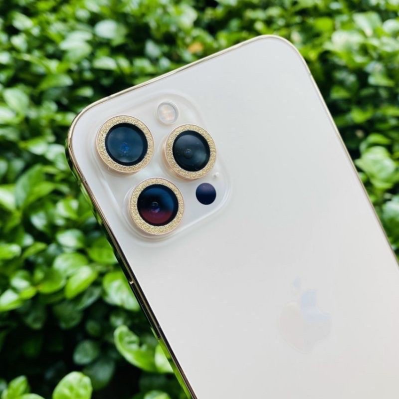 Kính cường lực camera nhũ kim tuyến iphone 13PRO / 13PROMAX / 12PRO / 12PROMAX / 11PRO / 11PROMAX