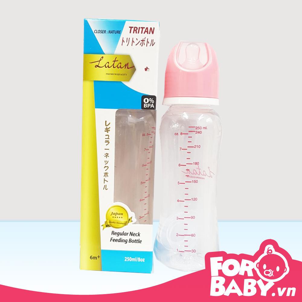 Bình sữa Tritan cổ thường 250ml