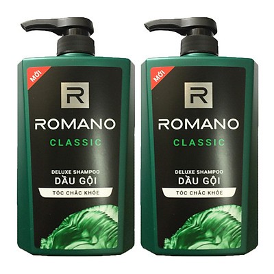 Dầu gội Romano Classic Chai Vòi 650g