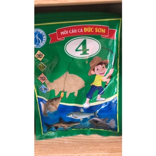 mồi câu cá Đức Sơn 1,2,3,4( mua 10 tặng 1)