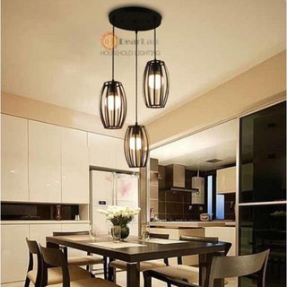 Đèn treo trần phòng ăn đẹp .đèn thả bàn ăn ,đèn thả thông tầng ,đèn thả chao bí đẹp giá tốt có bóng led