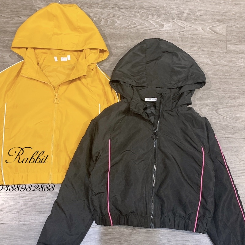 Áo khoác gió dáng ngắn HM