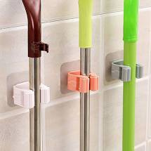 Móc Dán Tường Kẹp Giữ Chổi
