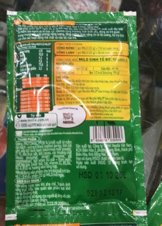 Sữa uống lúa mạch Milo 3in 1 22g