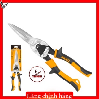 12" kéo cắt tôn mũi thẳng dài ingco htsn0112s