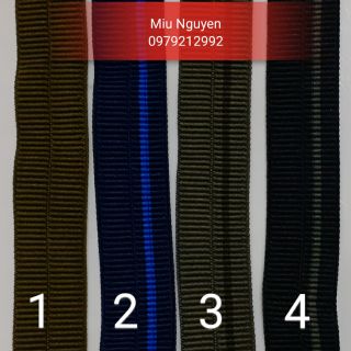 Chun viền gân trang trí bản 2cm( Cuộn 4m)
