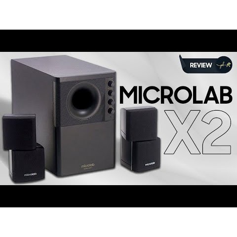 Loa vi tính Microlab X2 2.1- Giá rẻ