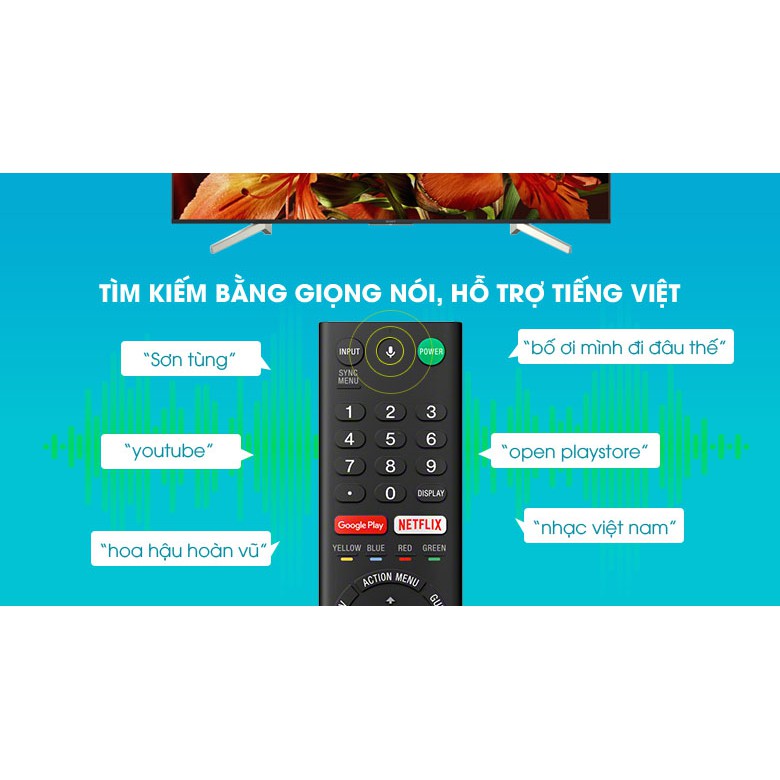 Android Tivi Sony 4K 65 inch KD-65X8500F Mới 2018 ( Khuyến mãi Loa Âm Thanh CT290)