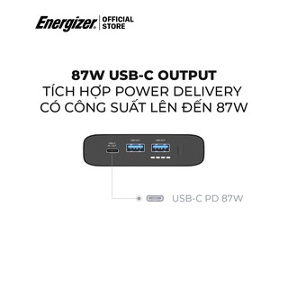 Sạc dự phòng Energizer XP26800PD 26800mAh