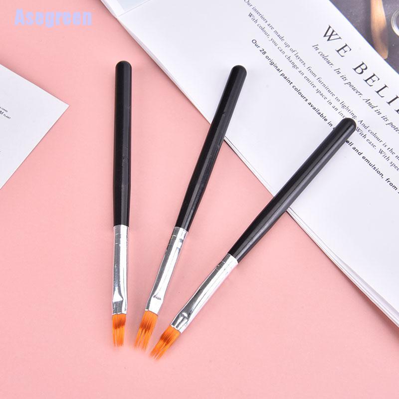 (Hàng Mới Về) Cọ Vẽ Móng Tay uv Mềm Mại Với Màu gradient