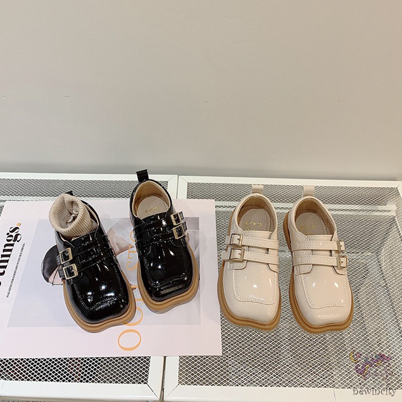 Giày Kiểu Dáng Công Chúa Phong Cách Retro Cho Bé Gái