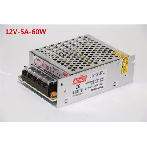 Bộ nguồn vỏ tổ ong 12V 5A