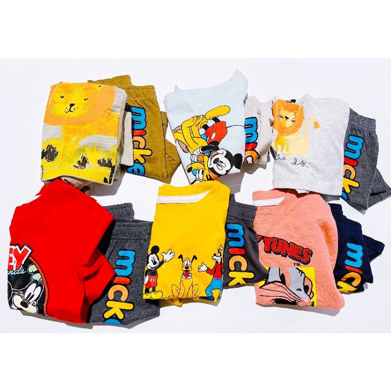 Bộ cotton xuất dư RuDesign cho bé trai SN40