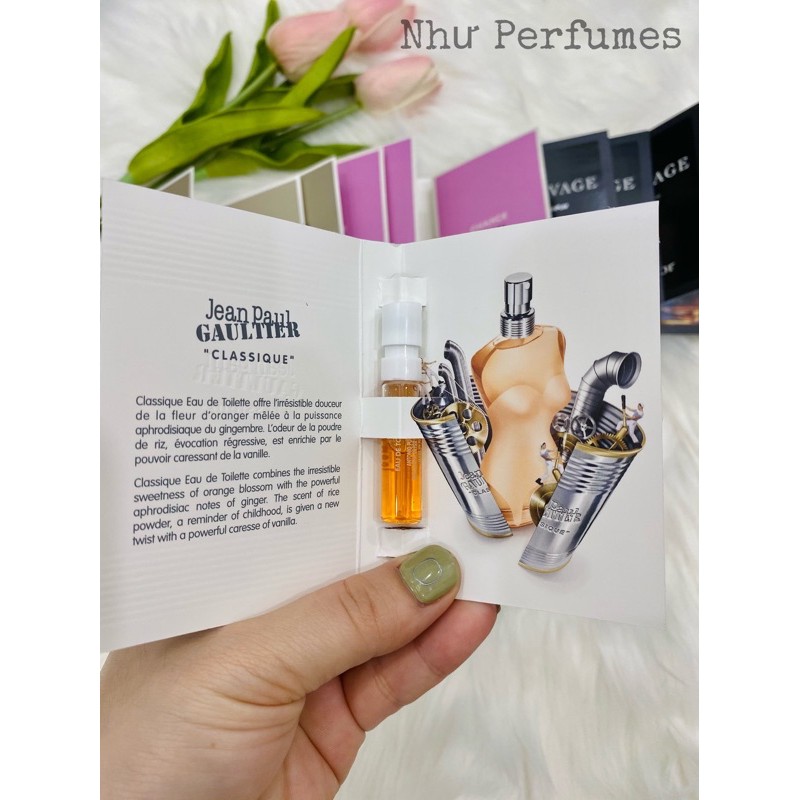 |Mẫu thử/Vial chính hãng| Jean Paul Gaultier Classique for women