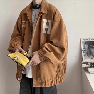 Áo khoác bomber dây kéo unisex h