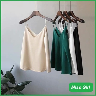 Áo hai dây đũi lụa siêu hot form rộng Miss girl