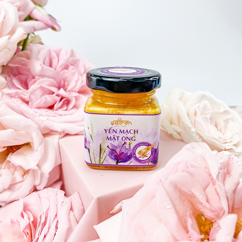 Mật Ong Saffron Yến Mạch Saffron Việt Nam Lọ 50ml