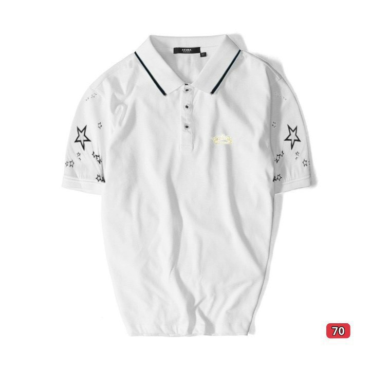 Áo thun nam cao cấp murad_fashion, áo polo nam màu trắng in hình sao đẹp phong cách thời trang nam 2021 atn70 | BigBuy360 - bigbuy360.vn