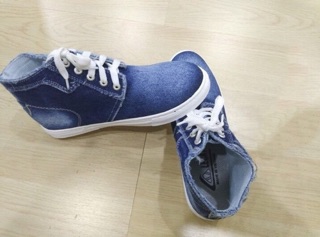 Giày bốt nữ jean - giay boot nu jean